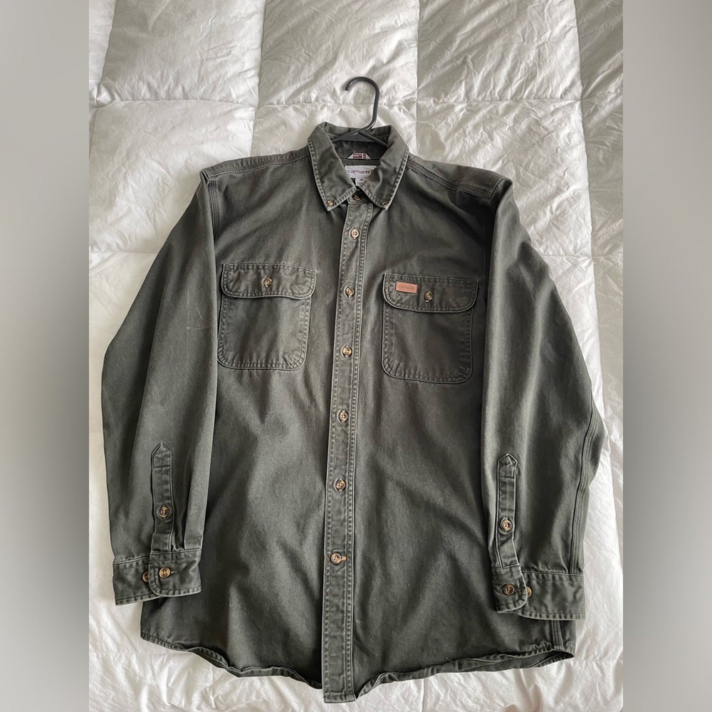 Carhartt heavy button down
